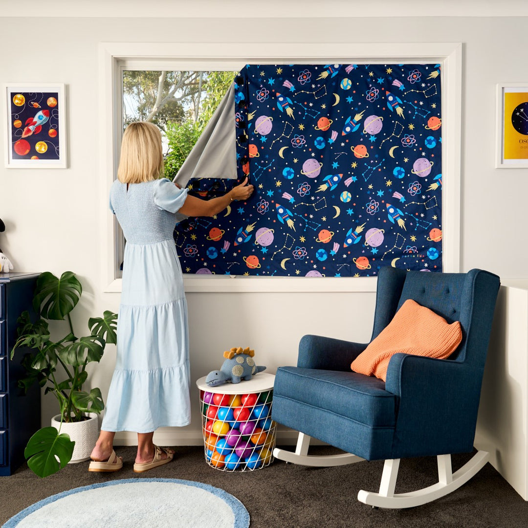 Galaxy Blackout Window Shade