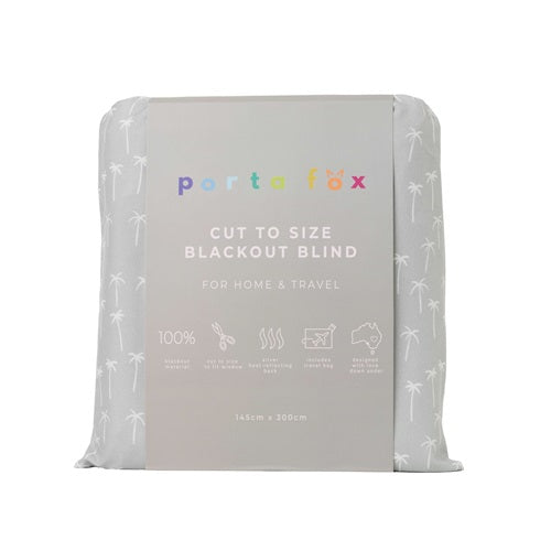 Cut to Size Blackout Blind - Boho Palms