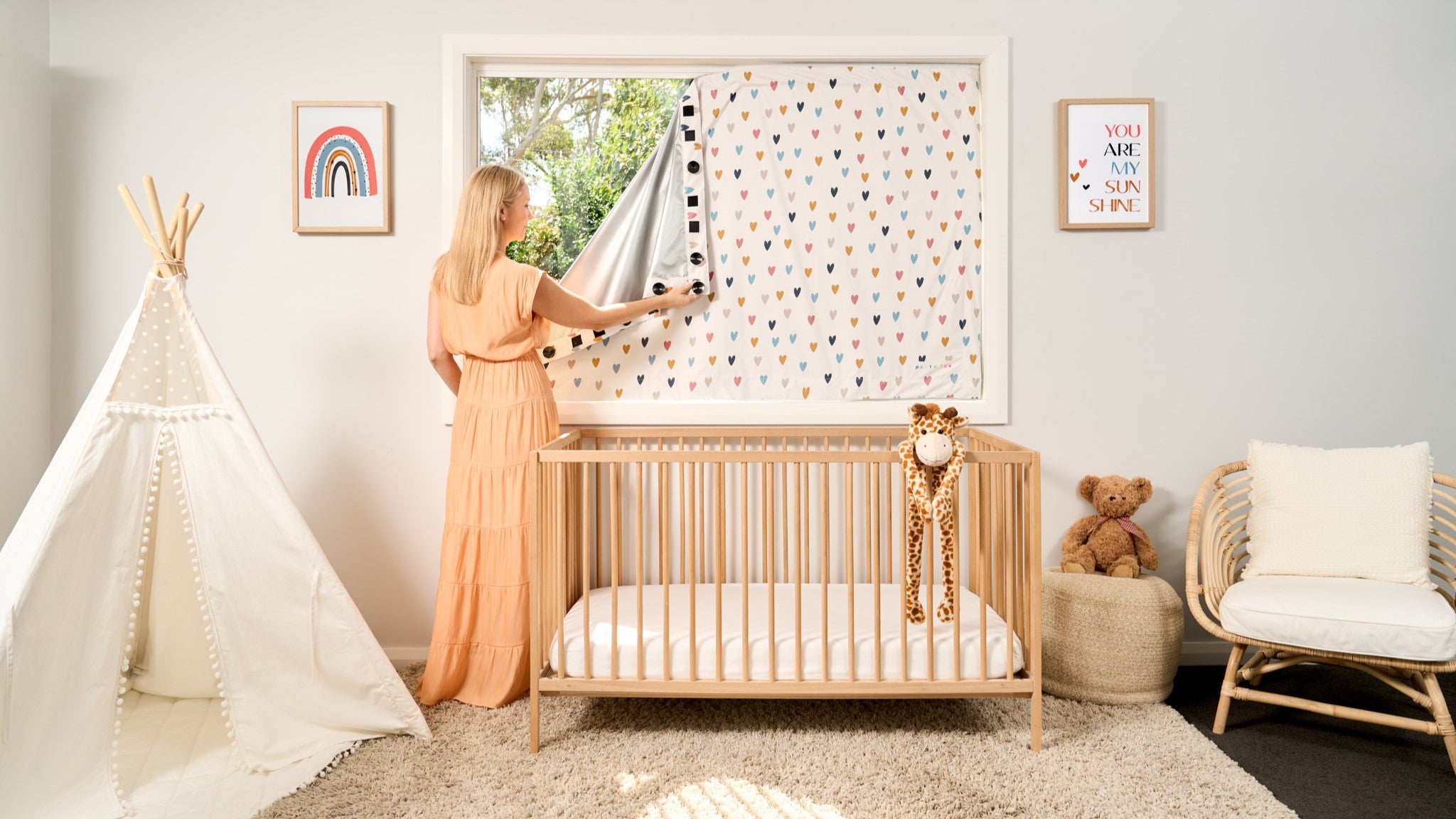 light blocking blinds for baby nursery