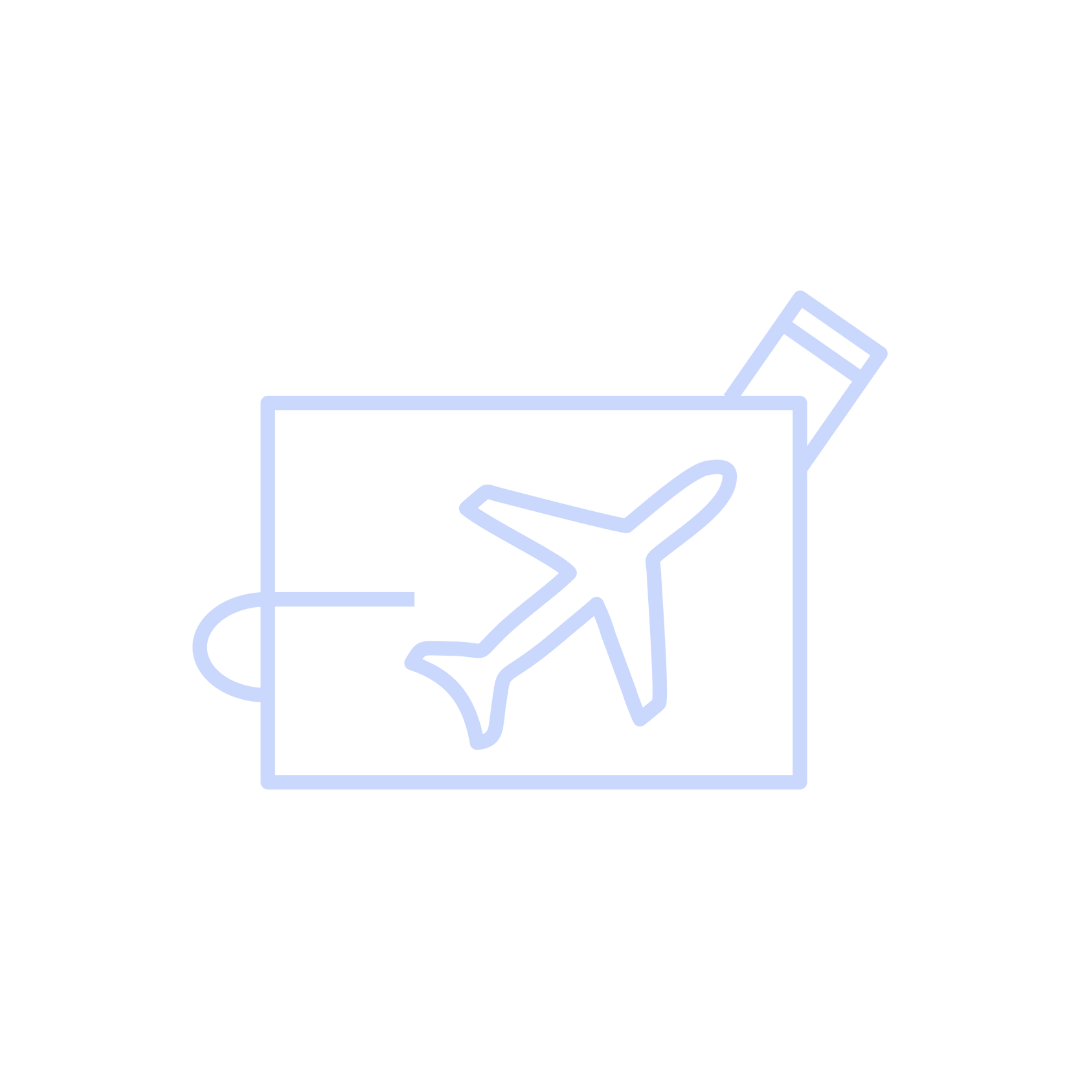 travel bag icon