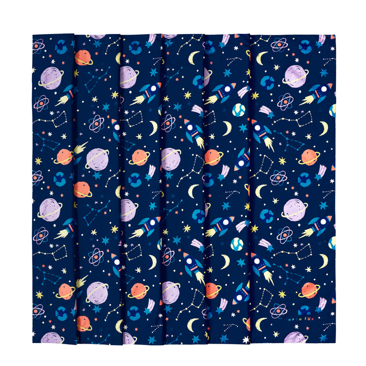 cosmic space portable blackout blind folded